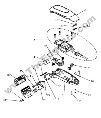 wahl detailer parts diagram